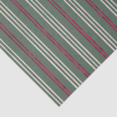 Candycane Palm, Hawaiian Style Kerstmis Tissuepapier (Detail)