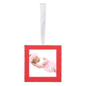 Candycane Pattern Baby Mijn eerste kerstfoto 3 Decoratie (Rechts)