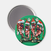 CandyCane Peppers Magneet (Voorkant / Achterkant)