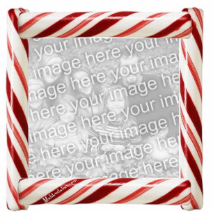 Candycane Photo Ornament Fotobeeldje Ornament
