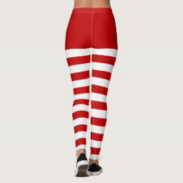Candycane Tights Leggings