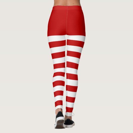 Candycane Tights Leggings (Achterkant)