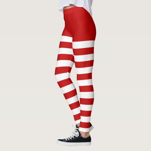 Candycane Tights Leggings (Links)