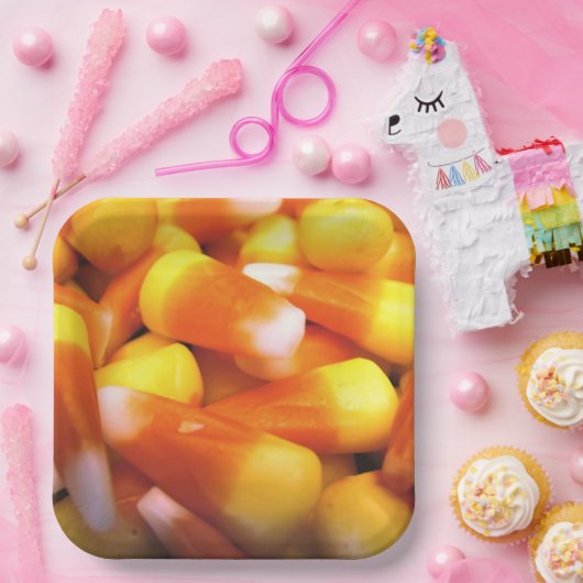 Candycorn Papieren Bordje (Feest)