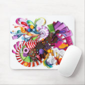 CandyCrush geïnspireerde mousepad Muismat (Met muis)