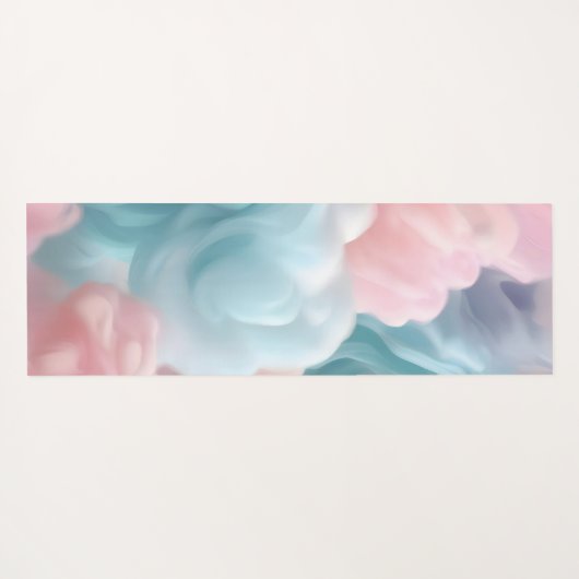 Candyfloss Abstract Yogamat (Achterkant (horizontaal))