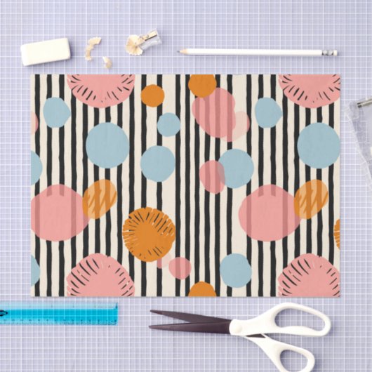 CandyFloss Circus Soleil Weefselpapier Tissuepapier (Craft)