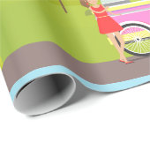 Candyfloss Straatvoedsel Cadeaupapier (Rol Hoek)