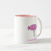 CandyHead is net als u Mok Roze (Voorkant rechts)