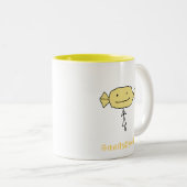 CandyHead is net als u Mok Yellow (Voorkant rechts)