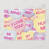 CandyHearts Briefkaart (Voorkant)