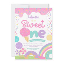 Candyland and Ice Cream 1st Birthday