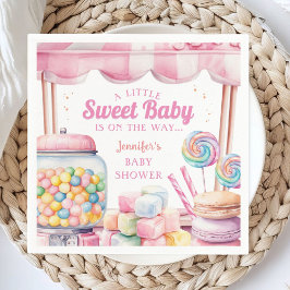 Candyland Baby shower Papier servet