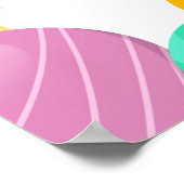 Candyland Backdrop Candyland Theme achtergrond Poster (Hoek)