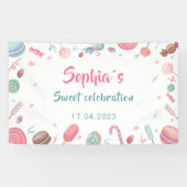 Candyland Banner Backdrop Banner (Horizontaal)