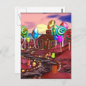 Candyland Briefkaart (Voorkant / Achterkant)