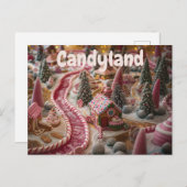 Candyland Briefkaart (Voorkant / Achterkant)