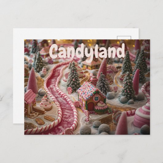 Candyland Briefkaart (Voorkant / Achterkant)
