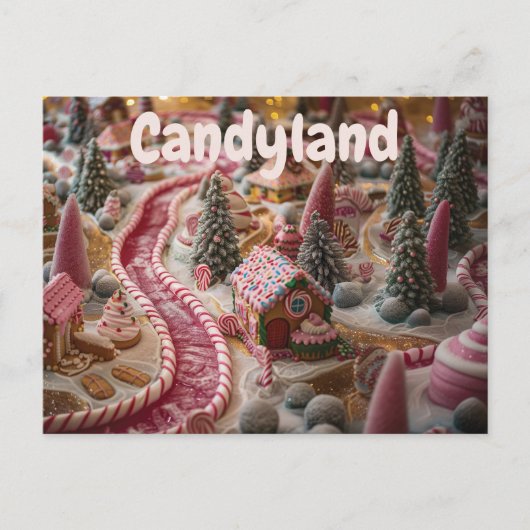 Candyland Briefkaart (Voorkant)