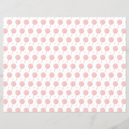 Candyland Chips Bag Wrapper Party Favor Bag Flyer (Achterkant)