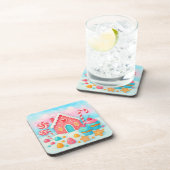 Candyland Christmas Beverage Coaster Bier Onderzetter (Rechterzijde)