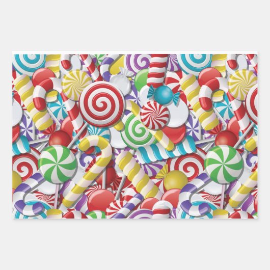 Candyland Combo 1 Inpakpapier Vel (Voorkant)