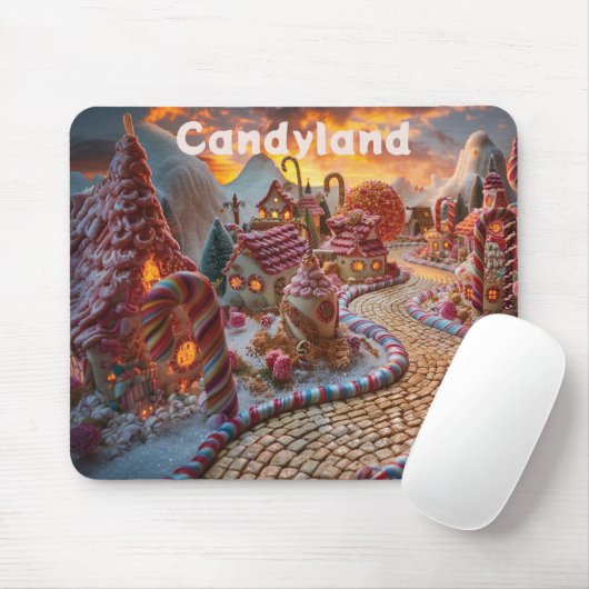 Candyland fantasie muismat (Met muis)