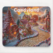 Candyland fantasie muismat (Voorkant)
