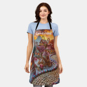 Candyland fantasie schort (Gedragen)