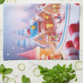Candyland/Fantasy Town/Keuken Handdoeken (Gevouwen)