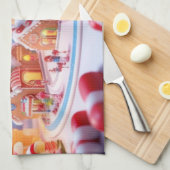Candyland/Fantasy Town/Keuken Handdoeken (Quarter Fold)
