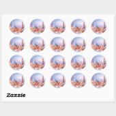 Candyland/Fantasy Town/Sticker Ronde Sticker (Vel)