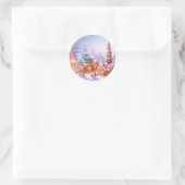 Candyland/Fantasy Town/Sticker Ronde Sticker (Tas)