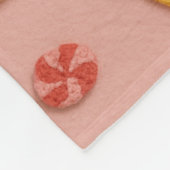 Candyland Faux Crochet Fleece Blanket-Kids&Nursery (Hoek)