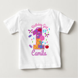 Candyland First Birthday lollipop