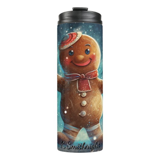 Candyland Gingerbread Delight Thermosbeker (Voorkant)