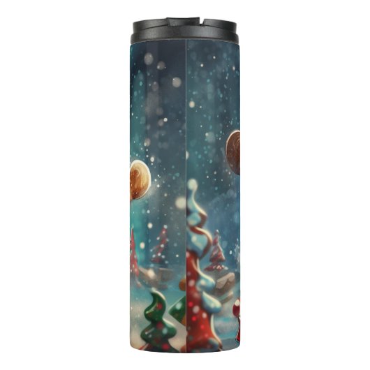 Candyland Gingerbread Delight Thermosbeker (Achterkant)