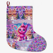 CandyLand GumDrop Grote Kerstsok (Voorkant)