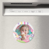 Candyland Ice Cream Keepsake Magnet (Insitu (Vaatwasser))