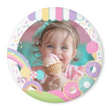 Candyland Ice Cream Keepsake Magnet