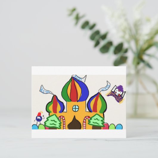 Candyland India Briefkaart (Staand voorkant)