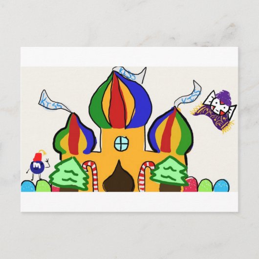 Candyland India Briefkaart (Voorkant)