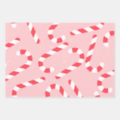 Candyland kleurrijk patroon inpakpapier vel (Voorkant)