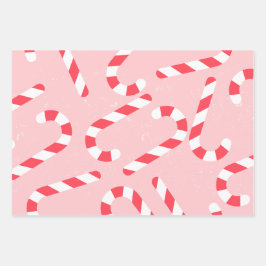 Candyland kleurrijk patroon inpakpapier vel