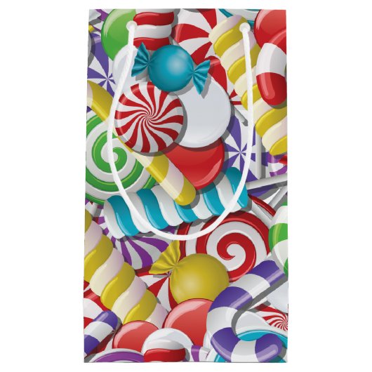 Candyland Large Gift Bag Klein Cadeauzakje (Voorkant)
