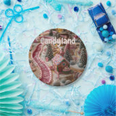 Candyland Papieren Bordje (Feest)