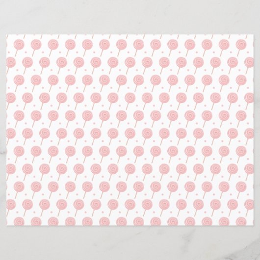 Candyland Party Favor Bag (Achterkant)