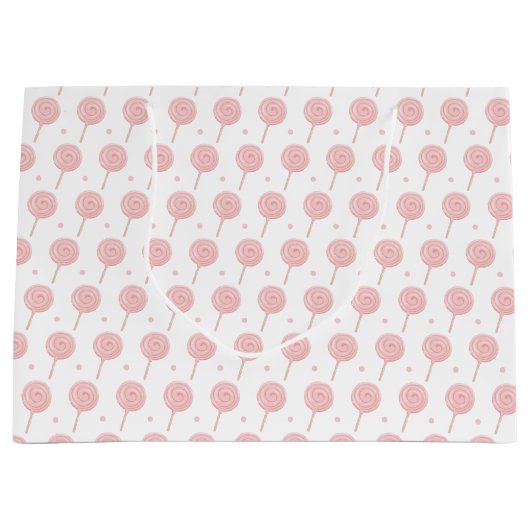 Candyland Party Groot Cadeauzakje (Voorkant)