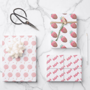 Candyland Party Inpakpapier Vel