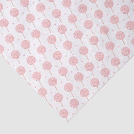 Candyland Party Thema Tissuepapier (Detail)